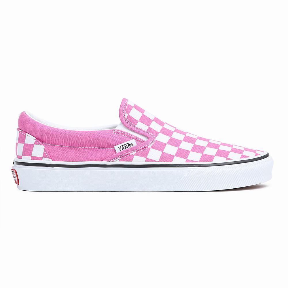 Vans Slip-on Shoes Official Website - Classic Womens White / Pink